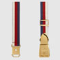 Gucci Web belt with square buckle 476450 HGW1G 9091 - thumb-2