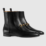 Gucci Jordaan leather ankle boot 496619 C9D00 1000