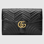 Gucci GG Marmont matelasse clutch 498079 DTDIT 1000