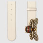 Gucci Queen Margaret leather belt 499637 0GUDT 9075 - thumb-3