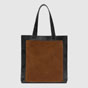 Gucci Ophidia suede large tote 519335 D6ZVT 2861 - thumb-3