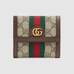 Gucci Ophidia GG french flap wallet 523173 96IWG 8745