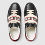 Gucci stripe leather sneaker 523469 0FIV0 1076 - thumb-3
