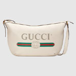 Gucci Print half-moon hobo bag 523588 0GCAT 8820