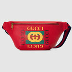 Gucci Print leather belt bag 530412 0GDCT 6463