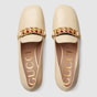 Gucci Sylvie leather mid-heel pump 537539 CQXS0 9583 - thumb-3