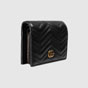 Gucci GG Marmont leather wallet 546580 DTD1T 1000 - thumb-4