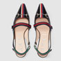 Gucci Mid-heel pump with Web 549616 0HEW0 1095 - thumb-2