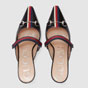 Gucci Mid-heel slide with Web 549617 0HEX0 1094 - thumb-2