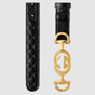 Gucci Leather belt Interlocking G Horsebit 550122 0YKNG 1000 - thumb-2