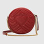 Gucci GG Marmont mini round shoulder bag 550154 0OLET 6438 - thumb-3