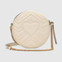 Gucci GG Marmont mini round shoulder bag 550154 0OLET 9022 - thumb-3