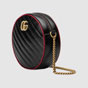 Gucci GG Marmont mini round shoulder bag 550154 0OLFX 8277 - thumb-2