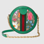 Gucci Ophidia GG Flora mini round shoulder bag 550618 92YAE 8709 - thumb-3