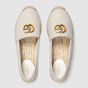 Gucci Leather espadrille with Double G 551890 BKO00 9014 - thumb-2