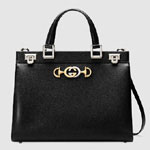 Gucci Zumi grainy leather medium top handle bag 564714 1B90X 1000