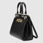 Gucci Zumi grainy leather small top handle bag 569712 1B90X 1000 - thumb-2