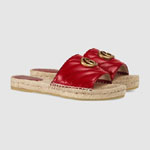 Gucci Leather espadrille sandal 573028 BKO00 6433