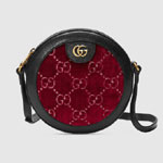 Gucci GG velvet round shoulder bag 574978 9TIKT 6464
