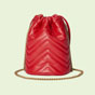 Gucci GG Marmont matelasse mini bucket bag 575163 DTDHT 6832 - thumb-3