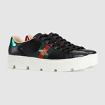 Gucci Womens Ace embroidered platform sneaker 577573 DOPE0 1061