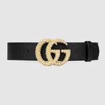 Gucci Belt with textured Double G buckle 582348 AP00G 1000