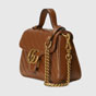 Gucci GG Marmont mini top handle bag 583571 0OLFT 2535 - thumb-2