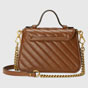 Gucci GG Marmont mini top handle bag 583571 0OLFT 2535 - thumb-3