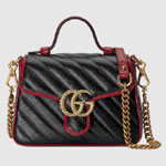 Gucci GG Marmont mini top handle bag 583571 0OLFX 8277