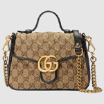 Gucci GG Marmont mini top handle bag 583571 HVKEG 9772