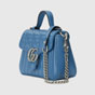 Gucci GG Marmont mini top handle bag 583571 UM8AF 4340 - thumb-2
