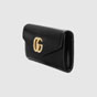 Gucci Broadway leather clutch with Double G 594101 1DB0G 1000 - thumb-2