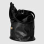 Gucci Leather hobo shoulder bag 598086 1GZ0X 1000 - thumb-2