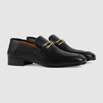Gucci Leather loafer with Interlocking G 598348 06F10 1000