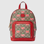 Gucci Small backpack with GG Apple print 601296 2EVCG 8604