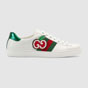 Gucci Mens Ace sneaker with GG apple 611376 DOPE0 9064 - thumb-2