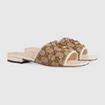 Gucci slide sandal with Double nbsp G 619893 2HK80 9795