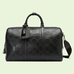 Gucci GG embossed duffle bag 625768 1W3CN 1000