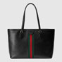 Gucci Ophidia leather tote 631685 CWG1A 1060 - thumb-3