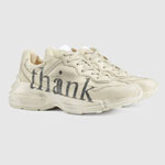 Gucci think thank print Rhyton sneaker 636343 A9L00 9522