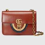 Gucci Small shoulder bag with Double G 655639 UBGAX 6489