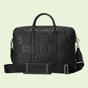Gucci Jumbo GG briefcase 658573 AABY7 1000 - thumb-3