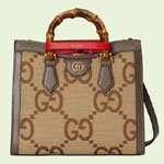 Gucci Diana jumbo GG small tote bag 660195 UKMFT 2672