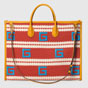 Gucci Hawaii striped tote bag 663709 JFIGG 8076 - thumb-3