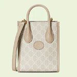 Gucci Mini tote bag with Interlocking G 671623 UULBT 9683