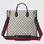 Gucci Medium tote bag with Interlocking G 674148 9C2VN 4076 - thumb-3