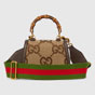 Gucci Mini jumbo GG bag with Bamboo 686864 UQLBT 2570 - thumb-3