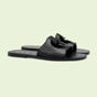 Gucci Interlocking G slide sandals 693278 US000 1000 - thumb-2