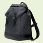 Gucci Medium backpack with Interlocking G 696013 97S9F 1000 - thumb-2