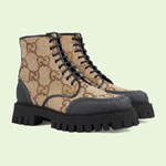 Gucci Mens maxi GG lace-up boot 699970 UKOF0 2590